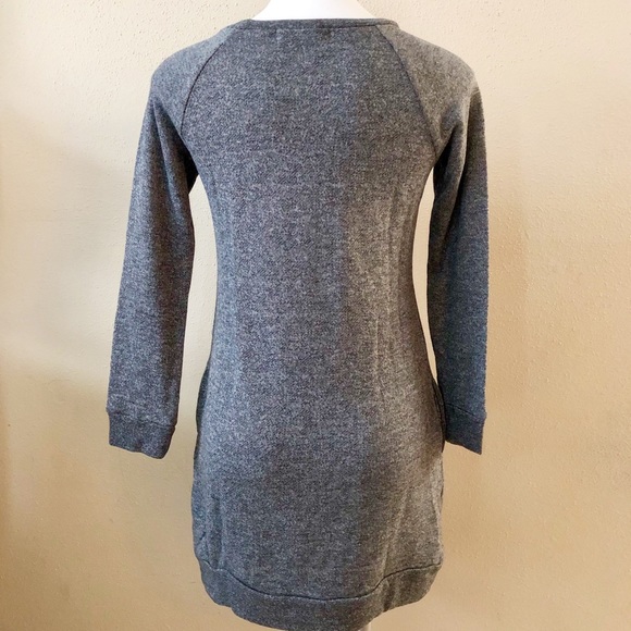 ‼️Last One‼️Grey sweater dress with pockets - Picture 2 of 6